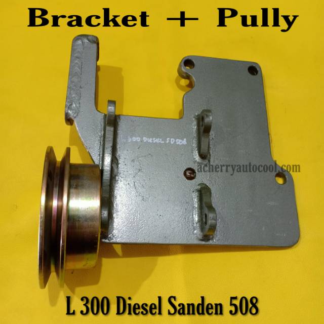 Bracket - Brecket Dudukan Compressor Ac Mobil Sanden 508 Mitsubishi L 300 Diesel