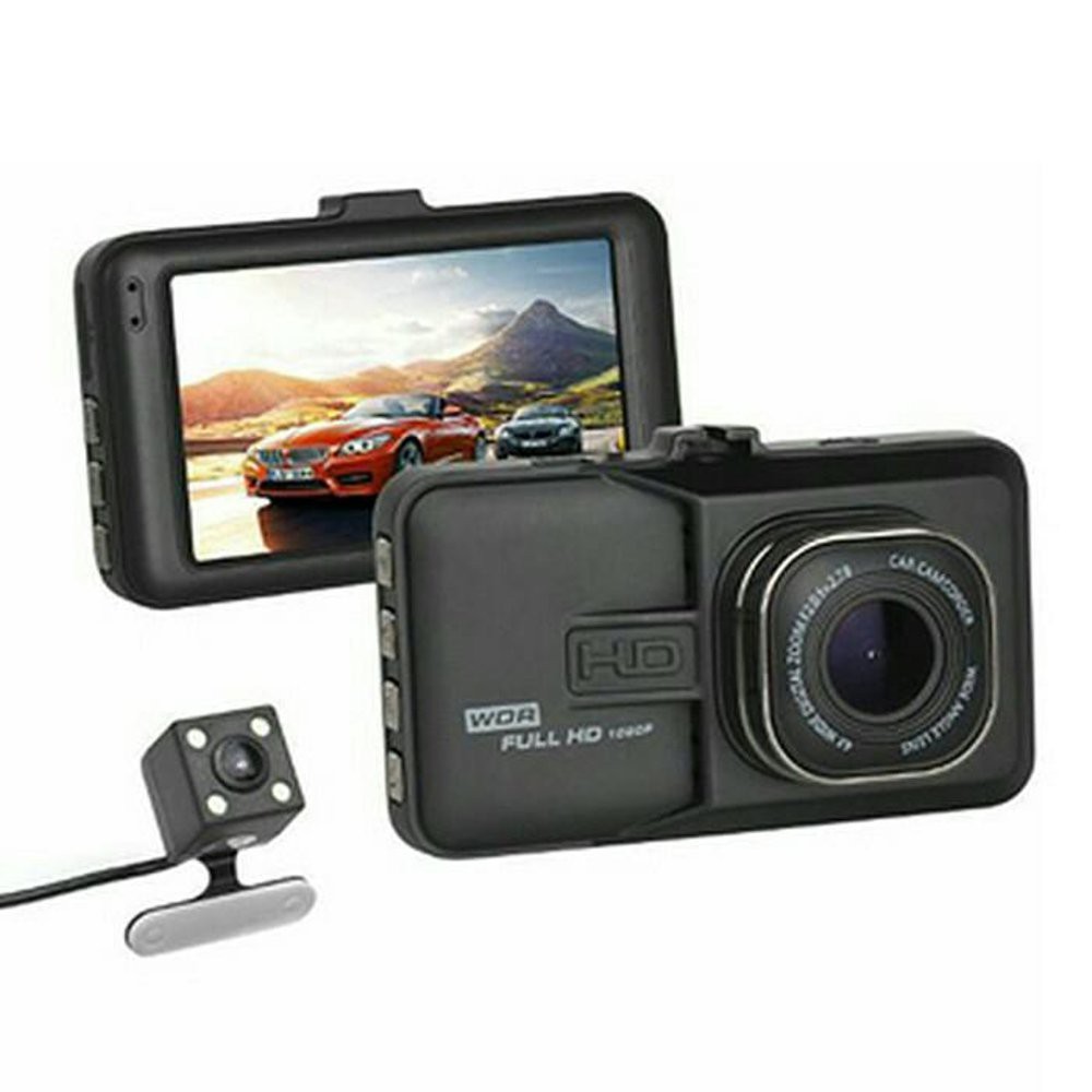 kamera mobil 5 MP 1080p full hd kamera cctvl camera dua lensa Black box car vehicle Black box dvr