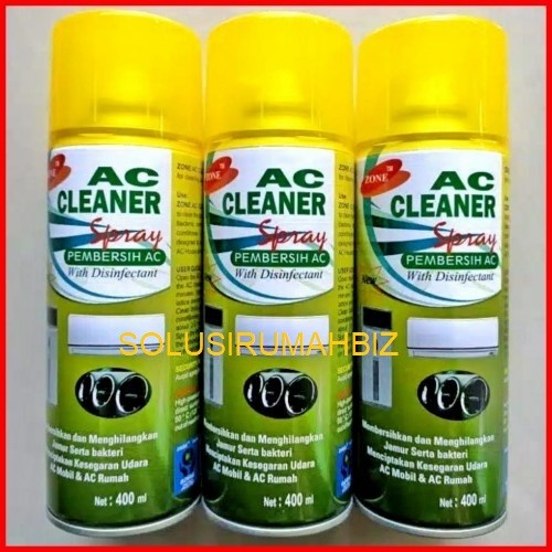 Pembersih AC 400G Disinfectan Cleaner Spray 400 ml by ZONE 400ML CLEAN