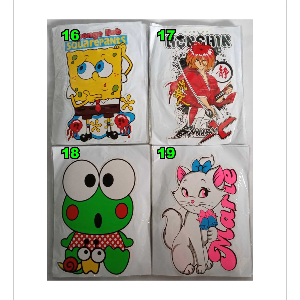 

sticker Vinil graftack ukuran Besar