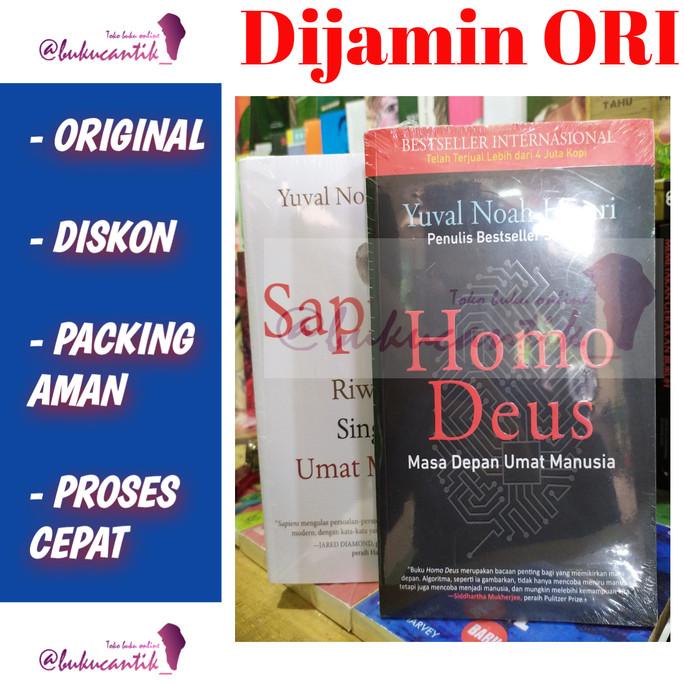 

[[COD]] Paket 2 Buku Homo Deus dan Sapiens Yuval Noah Harari DISKON Kode 790