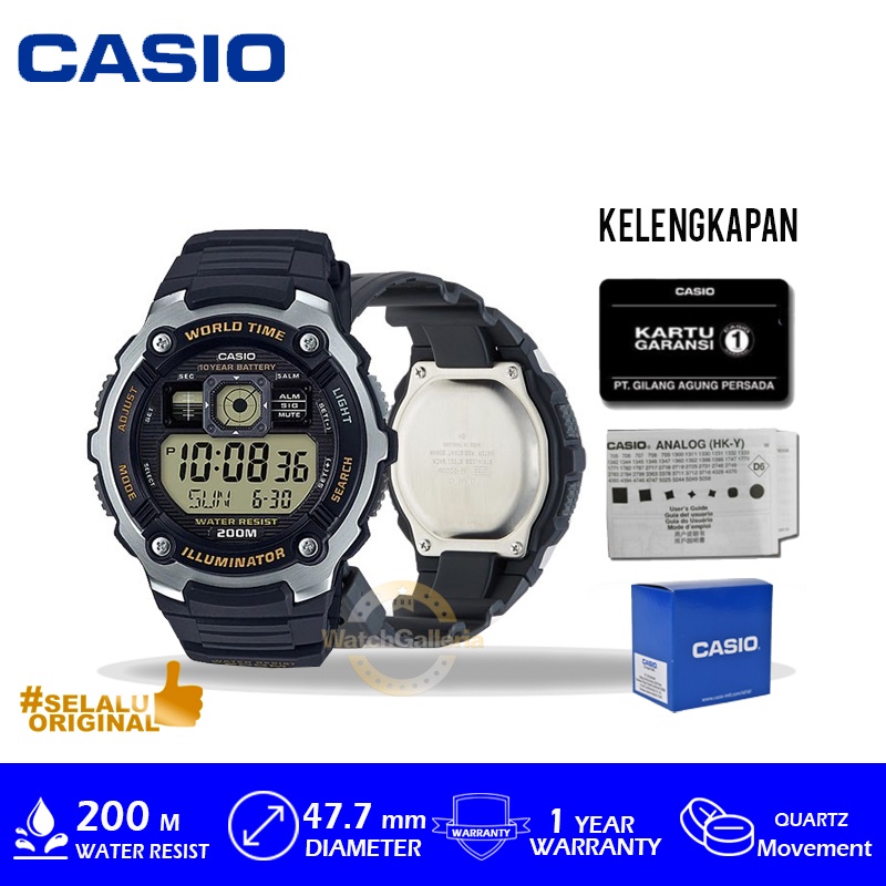 Casio General AE-2000W-9AVDF/AE2000W9AVDF/AE2000W Original
