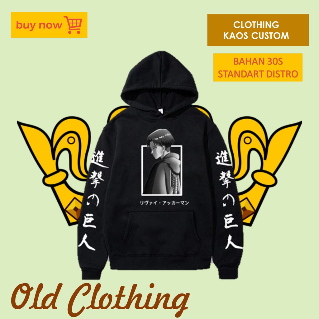 Hoodie Laki Laki Attack On Titan Sweeter CowokJaket Anak Remaja