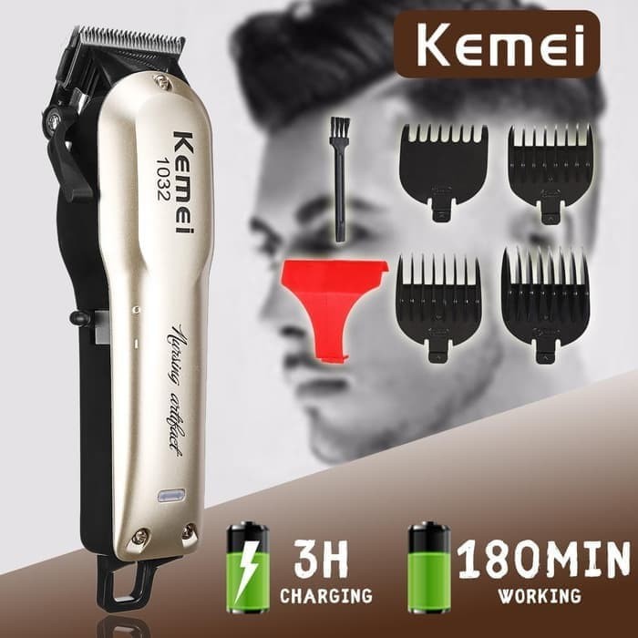 Alat Cukur Rambut Kemei KM 1032 Clipper Kemei KM1032 Professional