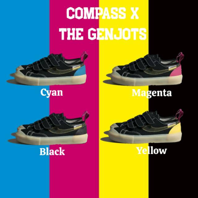 Sepatu Compass x The Genjots