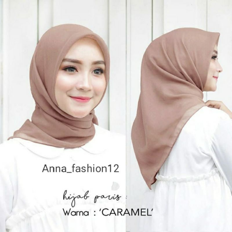 110X110 SEGI 4 PARIS PREMIUM / HIJAB VIRAL BEST SELLER/JILBAB ANAK SEKOLAH