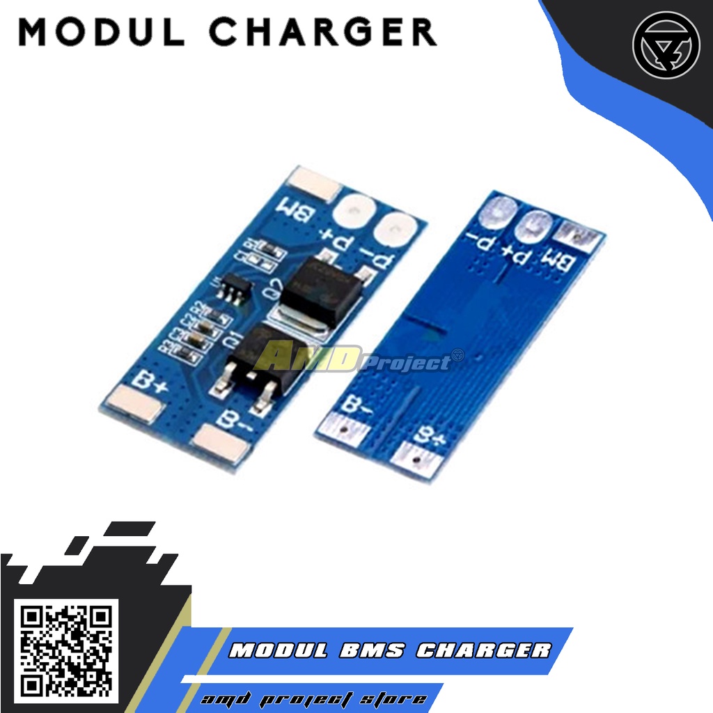 Modul BMS Battery Charger Protection Pelindung Baterai 18650 2S 8A