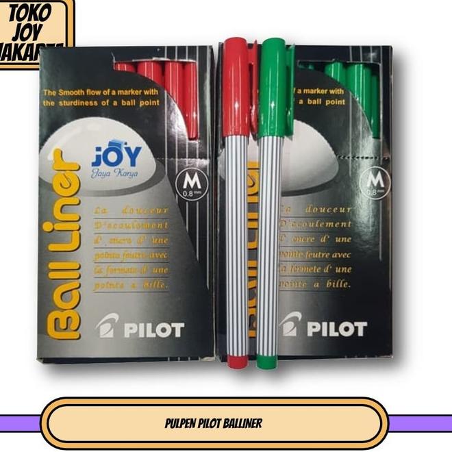 

HQPI PULPEN PILOT BALLINER / Merah / Hijau / Pena ㊣ 36