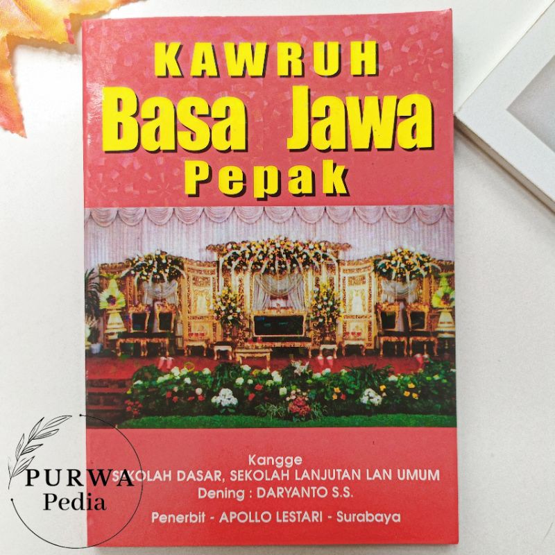 PEPAK BAHASA JAWA BUKU PELAJARAN BUKU PEPAK JAWA