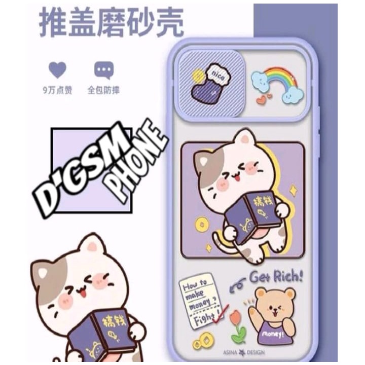 CASE CASING HANDPHONE SOFT SLIDE KARAKTER SAMSUNG A21s / A31 / A50 / A51 4G / A52 5G / A70 / A70s / 