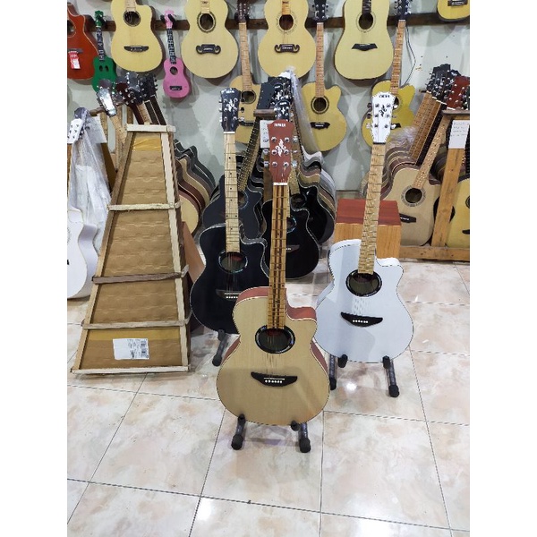 gitar akustik elektrik yamaha apx