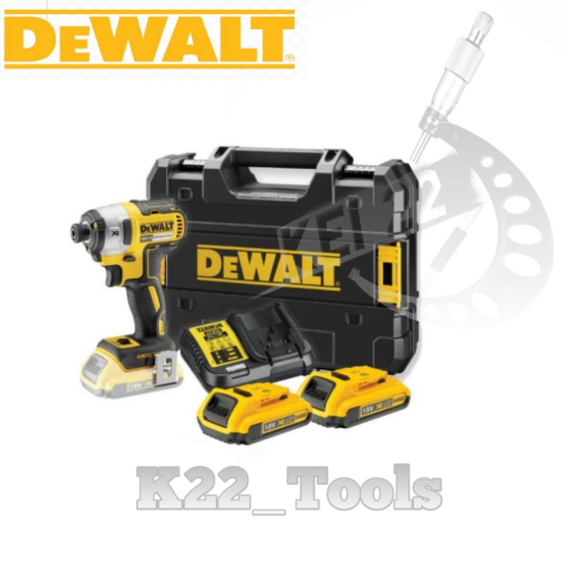 MESIN BOR OBENG BATERAI CORDLESS DeWALT DCF 887 D2 / IMPACT DRIVER DeWALT DCF 887 D2