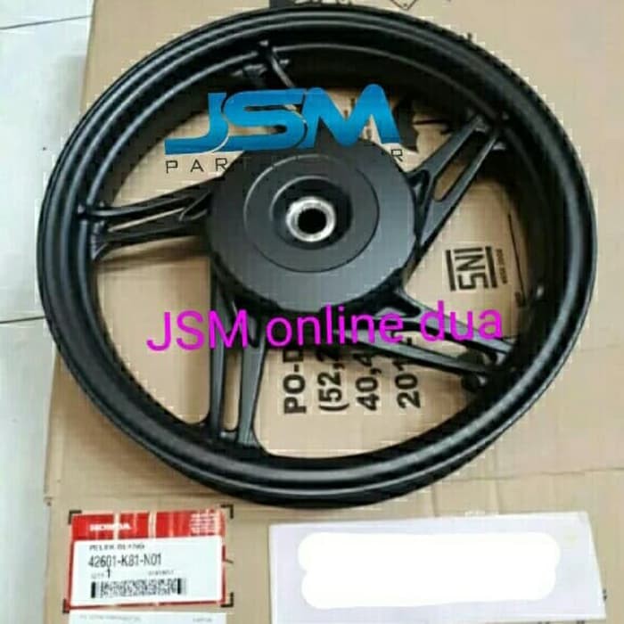 SEPASANG VELG RACING BEAT STREET BEAT FI ESP 2016 ORI AHM K81 ORI ORIGINAL