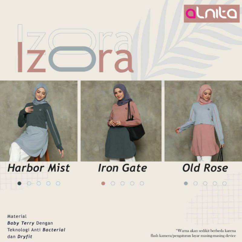 Atasan Blouse / Tunik IZORA By Alnita