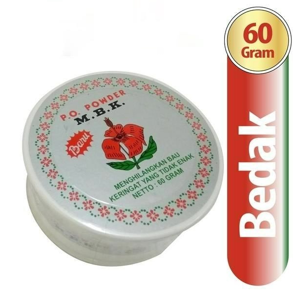 ★ BB ★  MBK Powder Putih - Silver 60gr / Bedak Bb / Mengurangi Bau Badan Dan Keringat/ Perawatan Badan - M.B.K