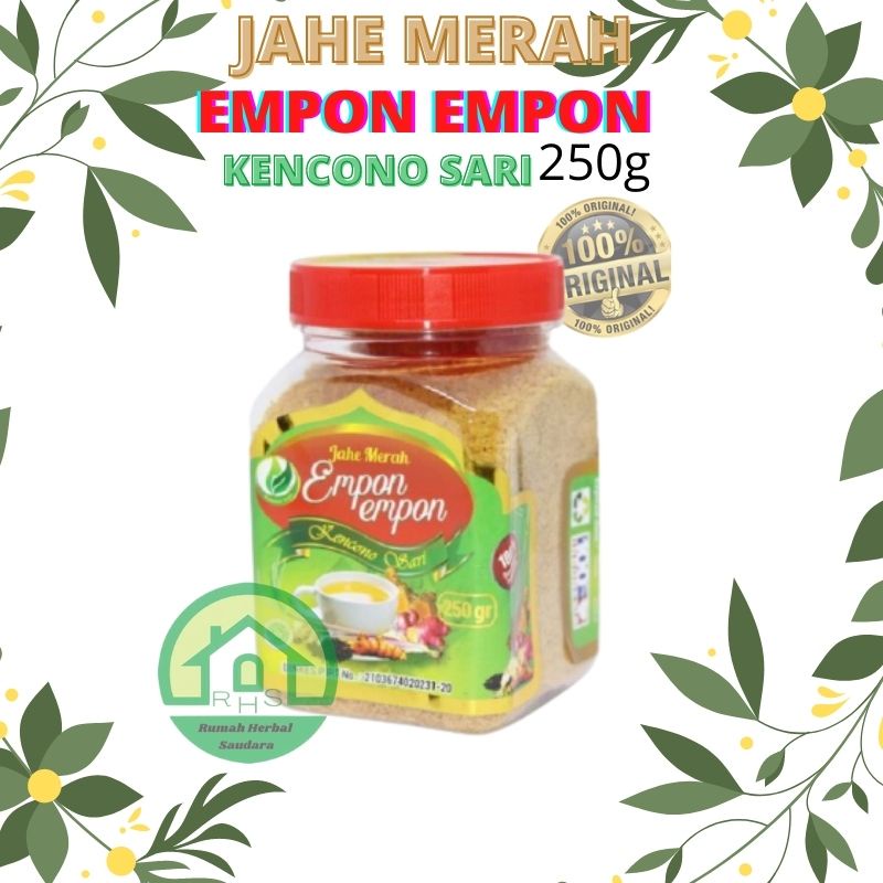 

JAHE MERAH EMPON EMPON asli original jahe merah kencono sari tanpa bahan pengawet