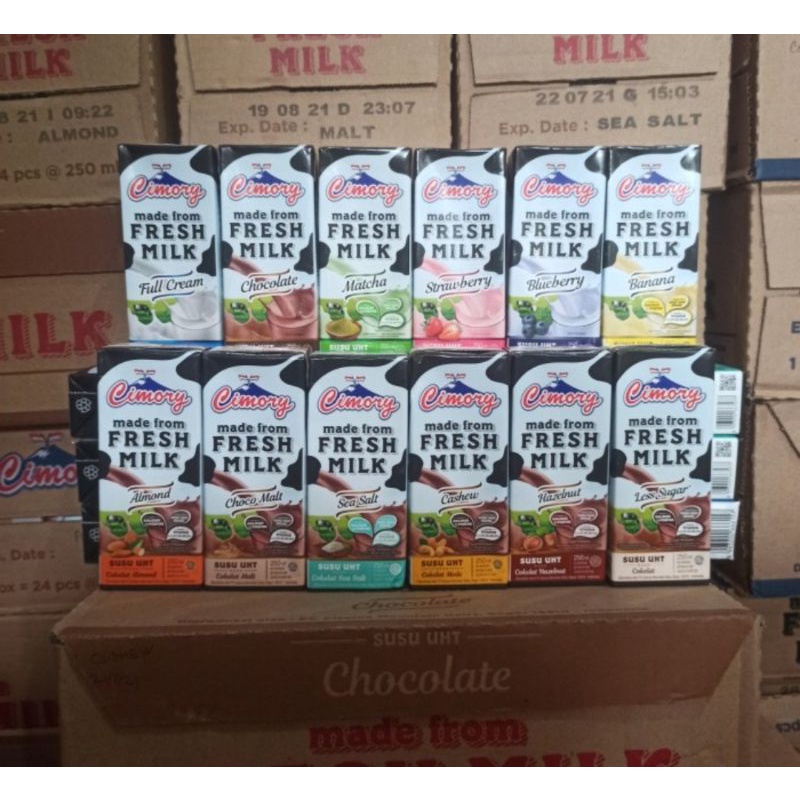 

Cimory susu UHT 250ml 1 dus isi 24 pcs all variant terlengkap