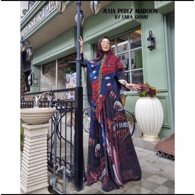 GAMIS SET JULIA PEREZ BY LAILA GHANI SYARI
