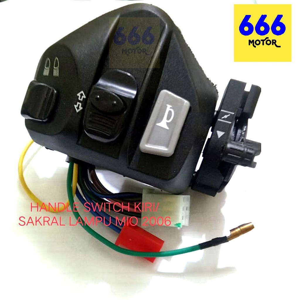 666MOTOR HOLDER SAKLAR KIRI LH YAMAHA MIO 2006