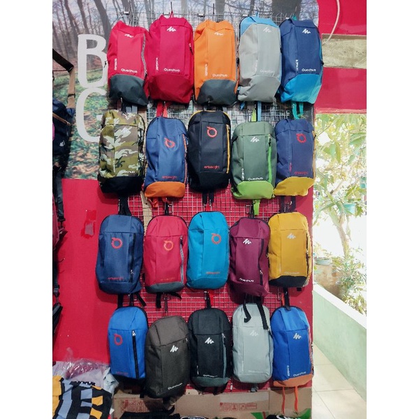 ransel mini 10 liter tas sepatu, futsal, pakaian, Kaos