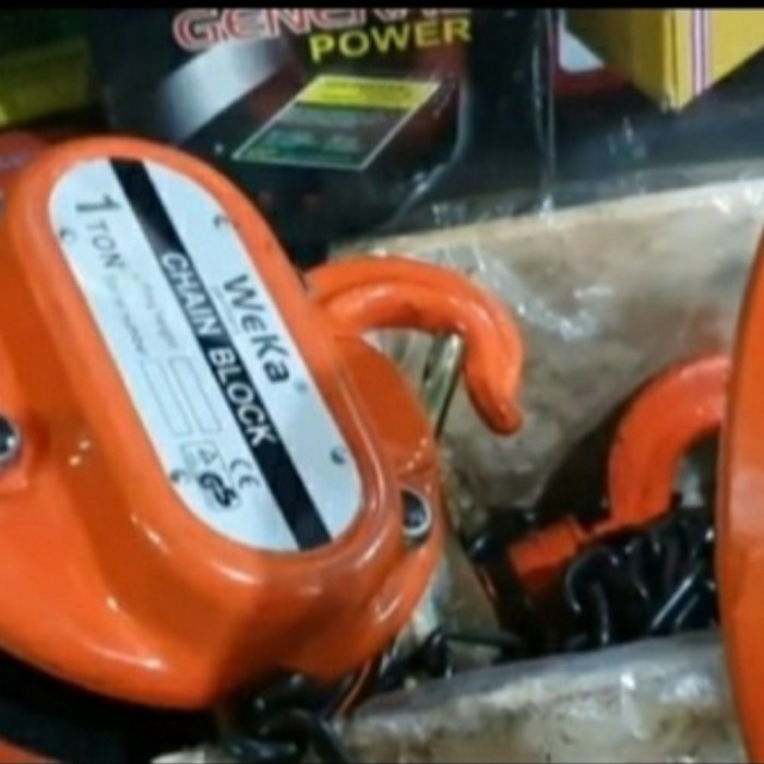 WEKA OPT CHAIN BLOCK 1 TON X 15 METER