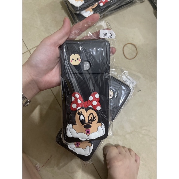 SALE!!! SLIDE MACARON BONEKA SOFTCASE/MICKEY MOUSE/MINNIE SOFT CASE KARTUN/ INFINIX HOT 10S/ HOT 10t