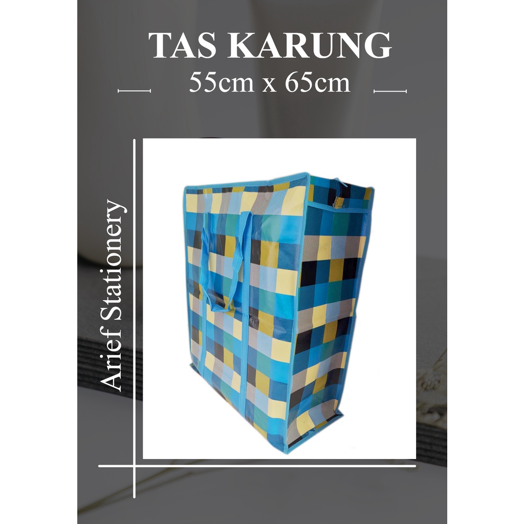 Tas Karung Serbaguna Tas Loundry Tas Belanja Ukuran Besar 55CM x 65CM