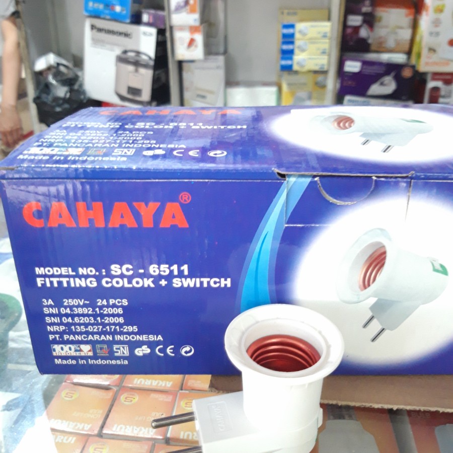 FITTING COLOKAN SWITCH / COLOKAN RUMAH LAMPU