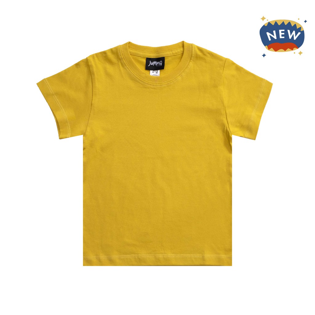 

Jummakids Yellow Basic Tshirt