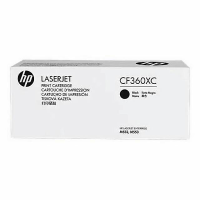Toner laserjet hp 508x (cf 360xc ) black original