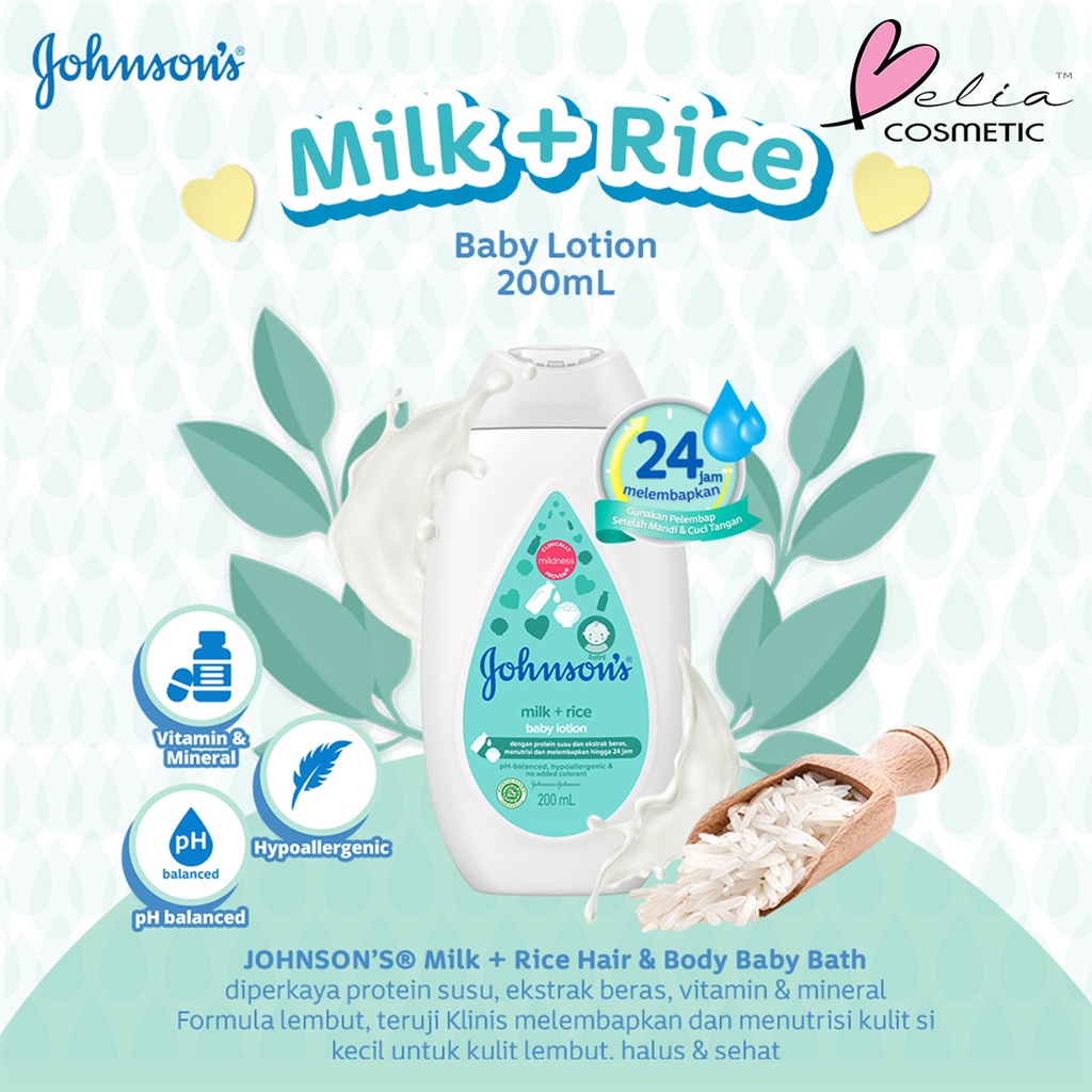 ❤ BELIA ❤ JOHNSON'S BABY Lotion | Oil | Cream | Cologne | Minyak Bayi | Krim Bayi | Minyak Bayi | Soap | Sabun Batang