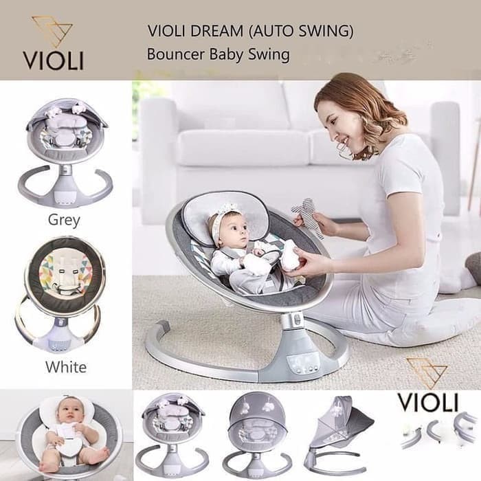 Makassar - Violi Auto Swing DREAM - Ayunan Elektrik Bayi