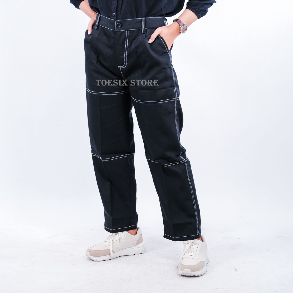 Hudson Pants | Unisex Cowok Cewek Pria Wanita