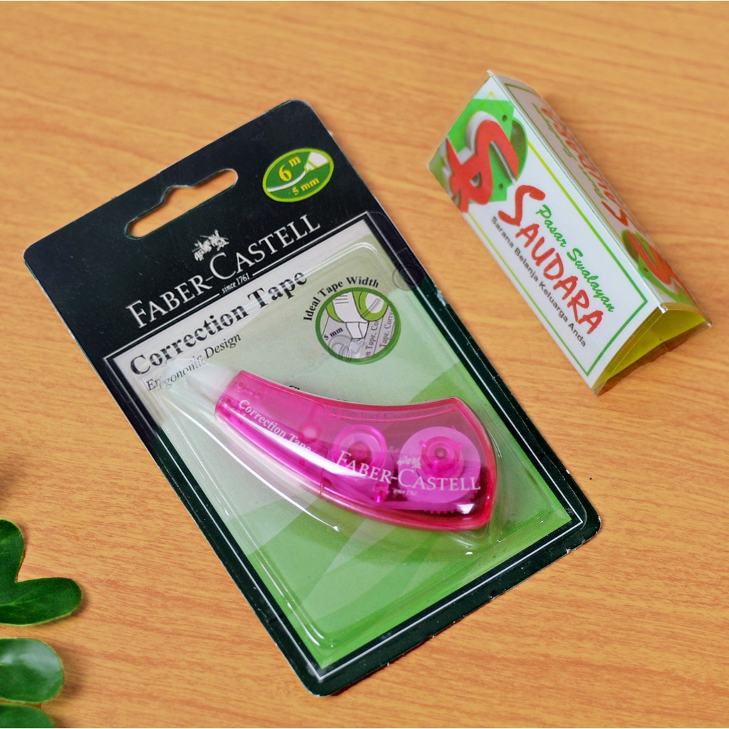 

Correction Tape Faber Castell - Tipe X kertas - Correction roll - Tip X Penghapus Roll Original