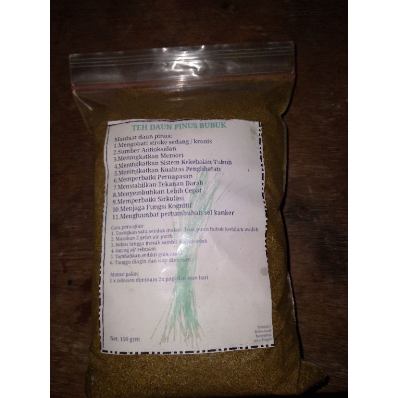 

Teh Daun Pinus Bubuk