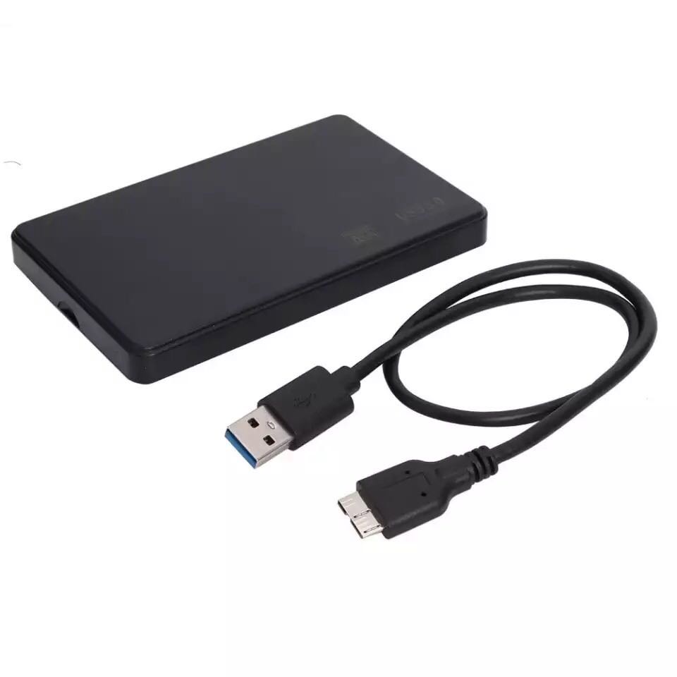 Casing Hardisk External HDD SSD External Case 2.5&quot; USB 3.0 Black Color