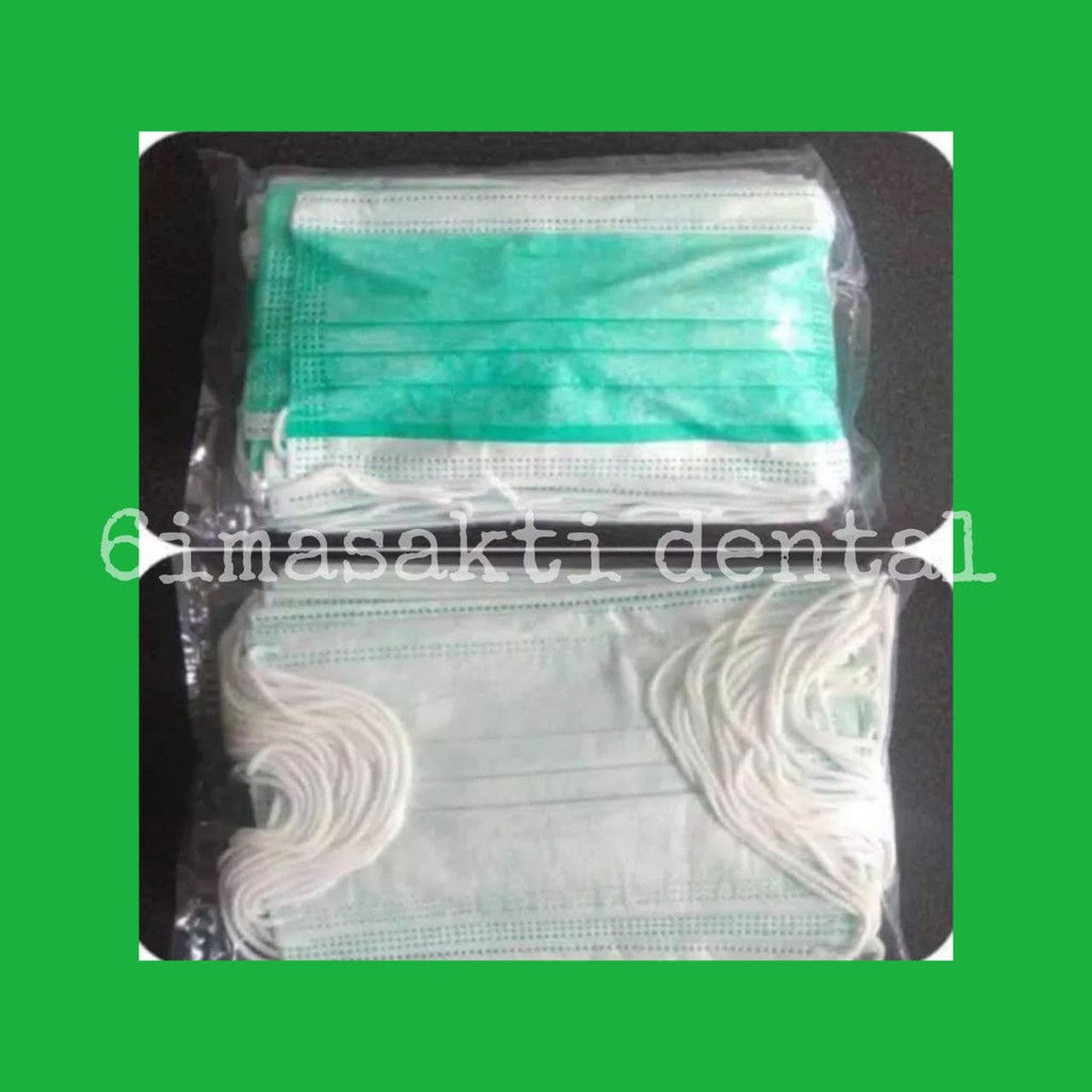 MASKER MEDIS EARLOOP. MASKER BEDAH MURAH.
