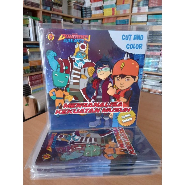 Buku BOBOIBOY MENGANALISA KEKUATAN MUSUH