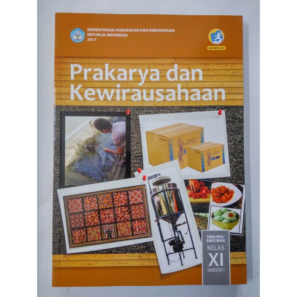 Buku Sma Kelas 11 Prakarya Dan Kewirausahaan Semester 1 Revisi 2017 Kur 2013 Shopee Indonesia