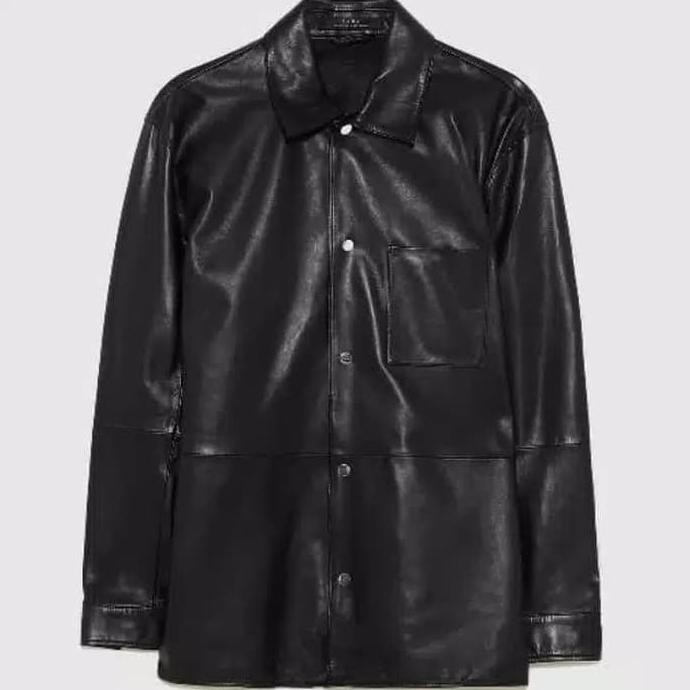 Leather Jacket Zara .Deevagrosir.Olshop