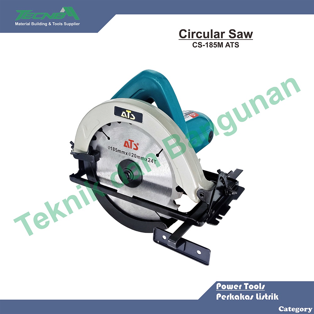 Mesin circular saw belah kayu ATS 7'' CS-185M (MPT0775)