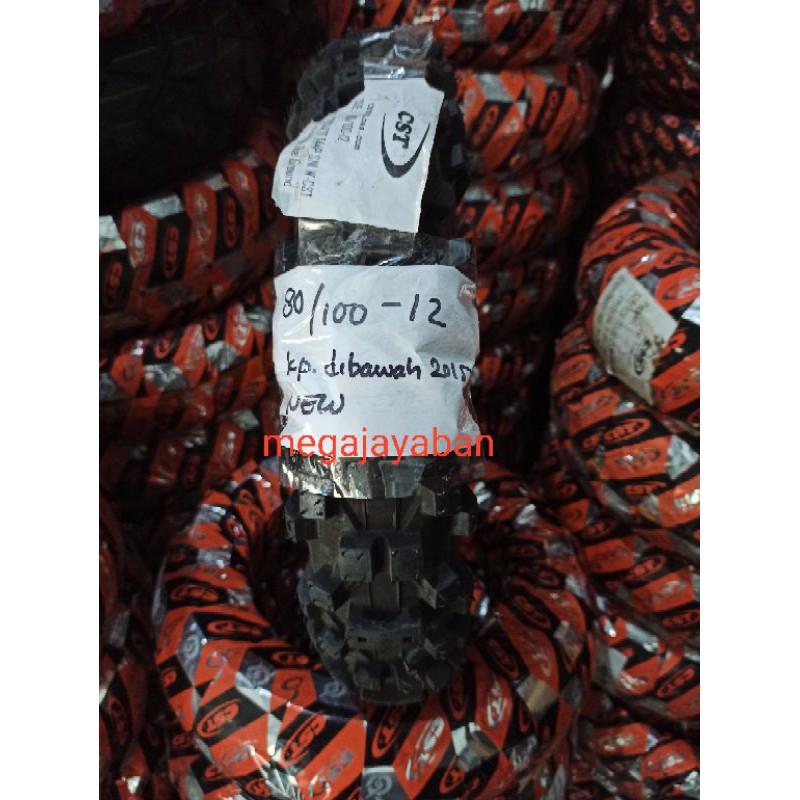 ban luar cst trail ring 12 ukuran 80 100 baru murah
