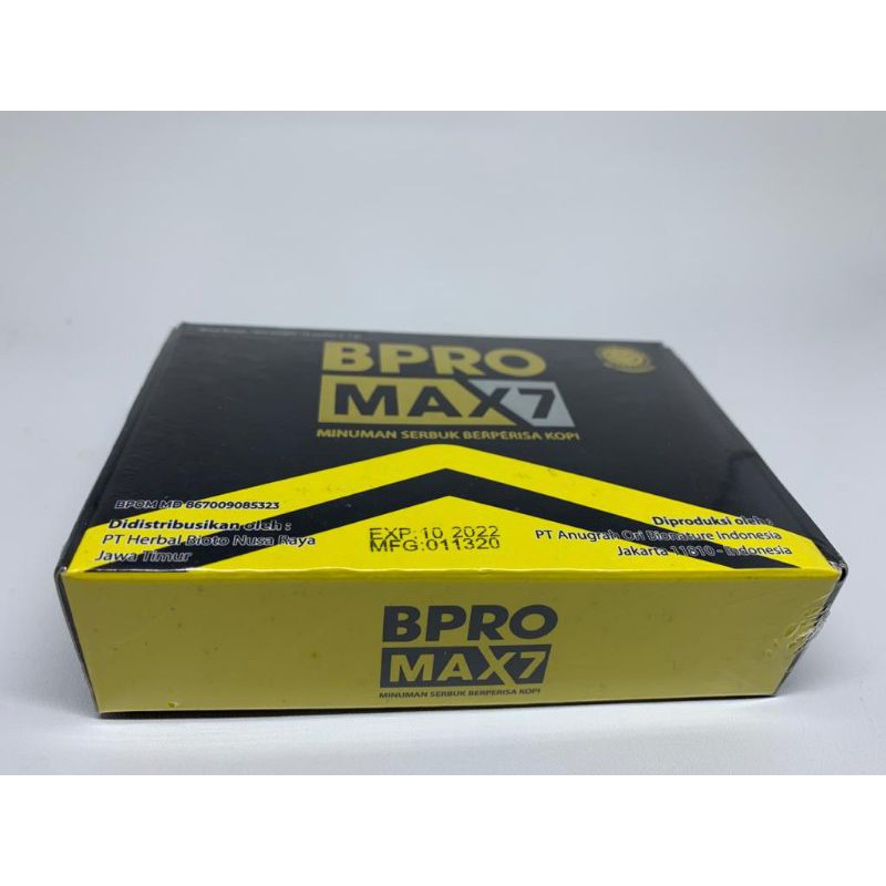 Suplemen Dewasa Kekuatan Pria Wanita BPRO MAX7 Cordyceps + Ginseng