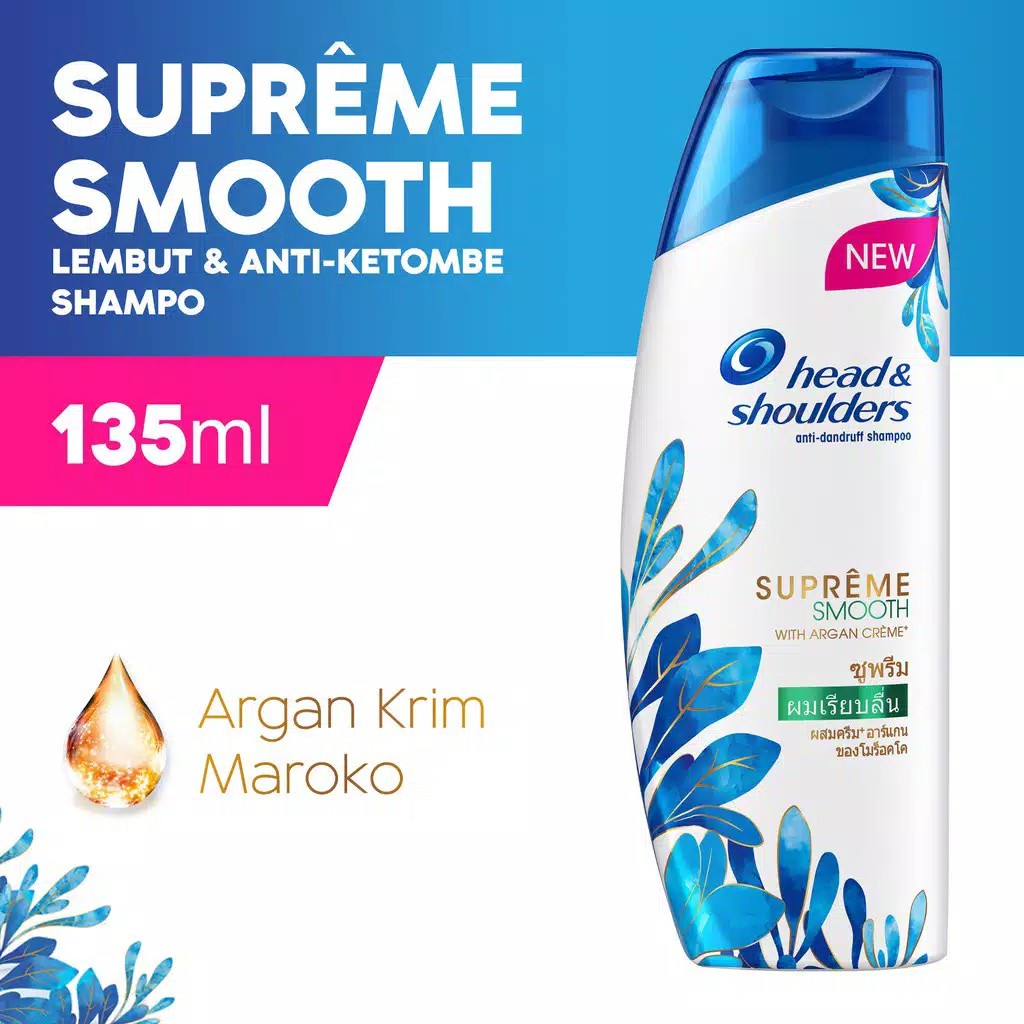 Head &amp; Shoulders Shampoo Supreme Smooth Anti-Dandruff 135 ml