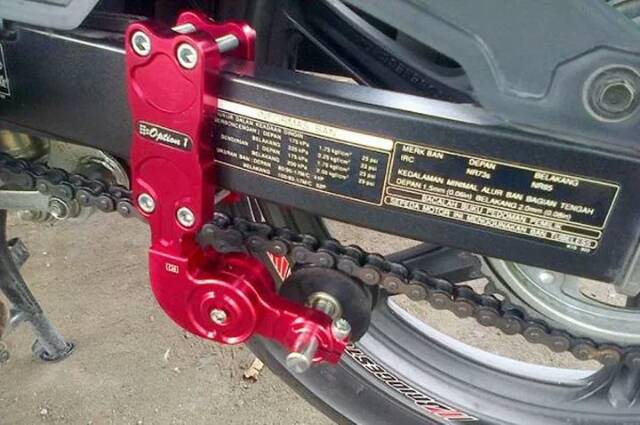 STABILIZER RANTAI ROLL RANTAI FULL CNC VIXION, CBR, NINJA 150, DAN MOTOR SPORT LAINNYA