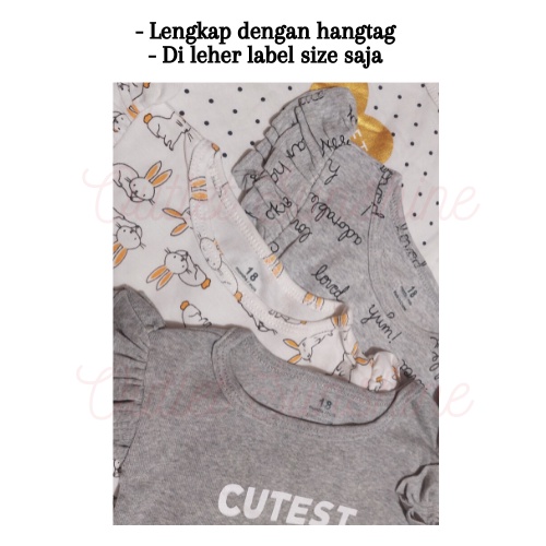 Baju Import 5in1 Jumper Anak Bayi Perempuan Laki Carters 1 - Bodysuit 5 in 1 Carter Baby-1