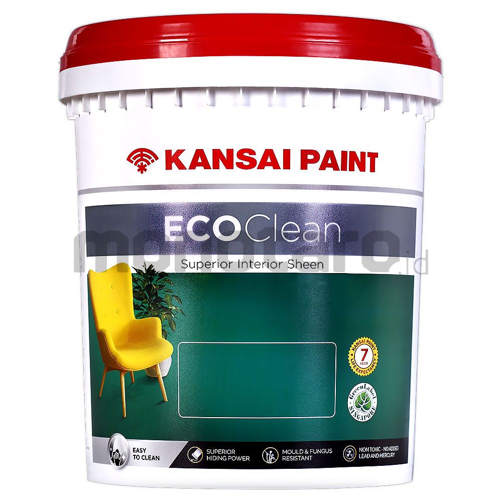 Kansai Cat Tembok Interior Eco Clean Tinting TINTING 2.5LT 2.5 Liter