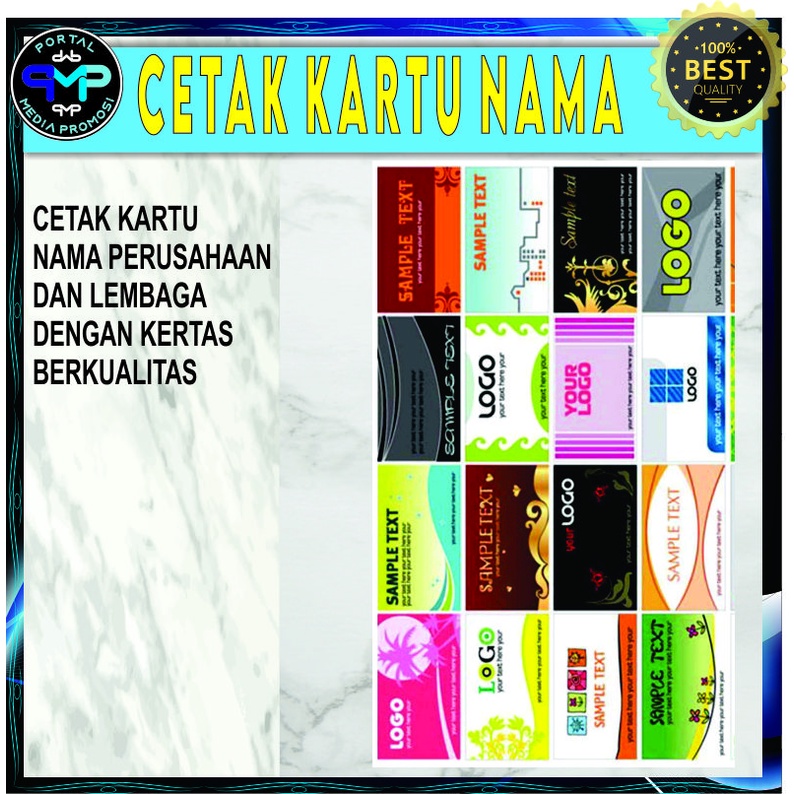 

CETAK KARTU NAMA