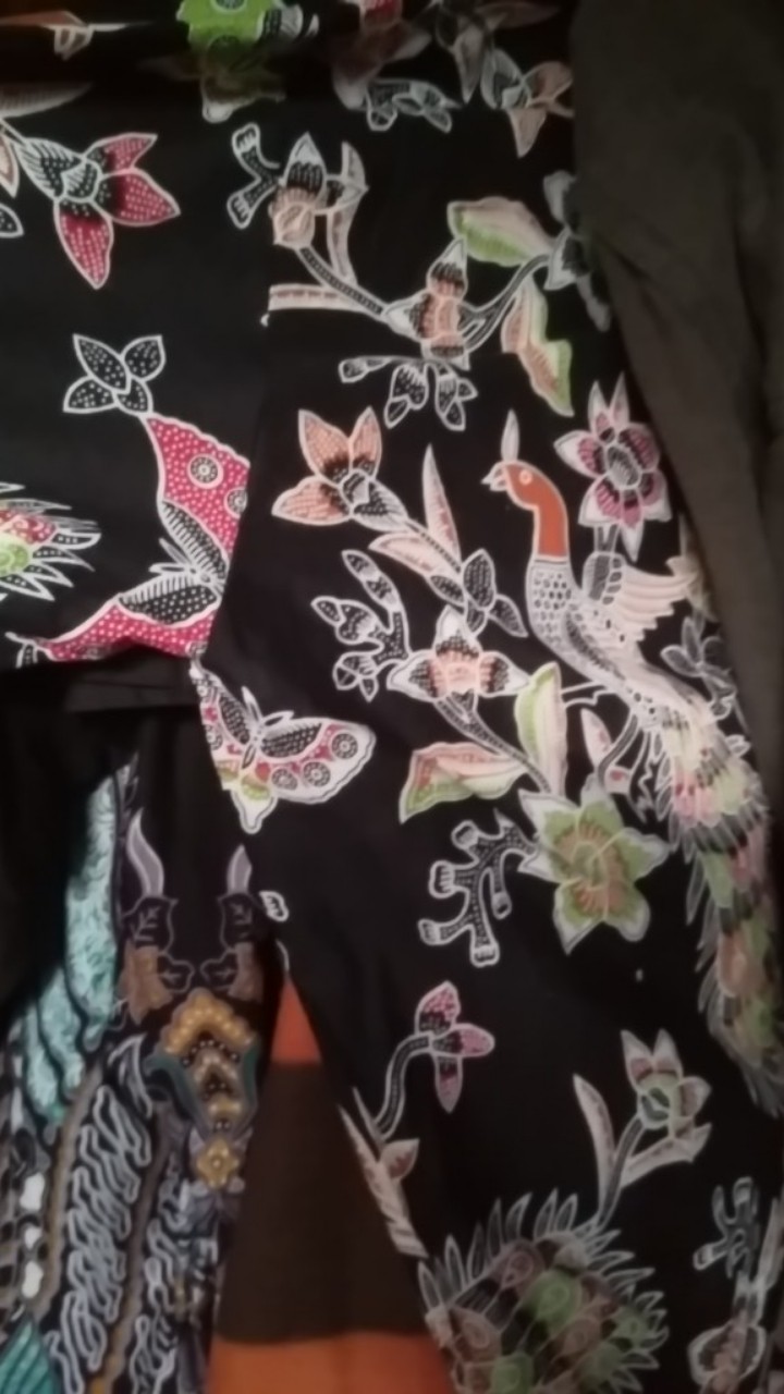 Batik Couple Keluarga Sania Ruffle Ori Ndoro Jowi Dnt Motif Phonik