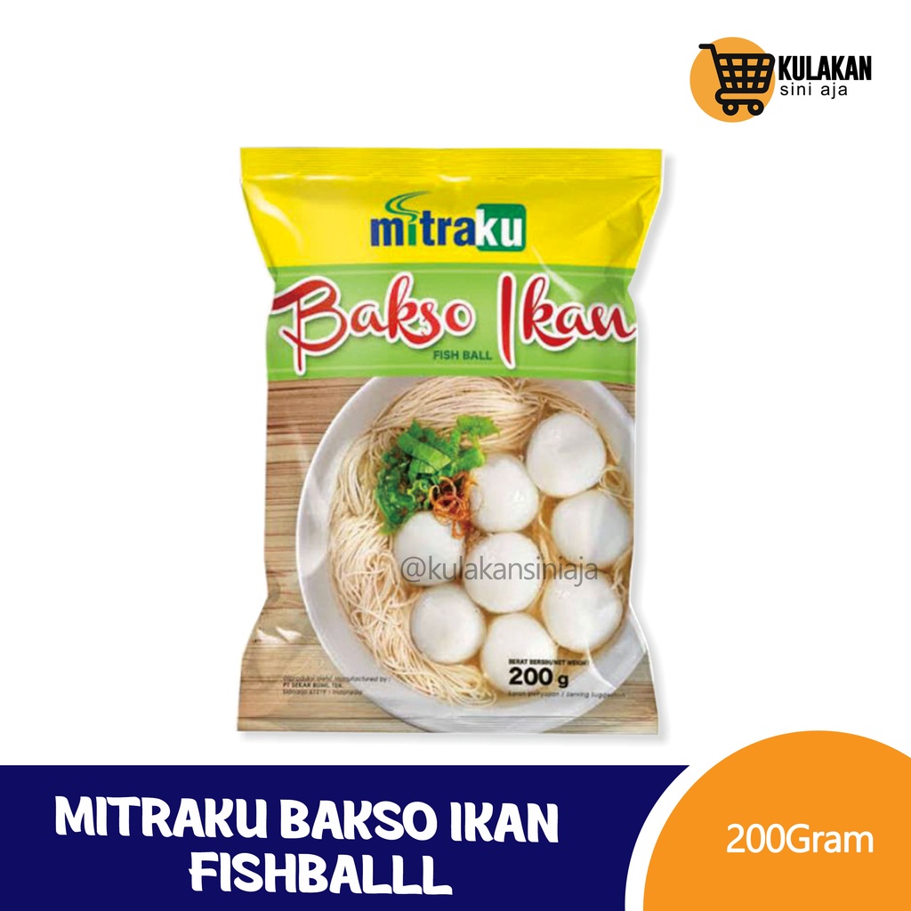 

Mitraku Bakso Ikan / Fish Ball 200 Gram